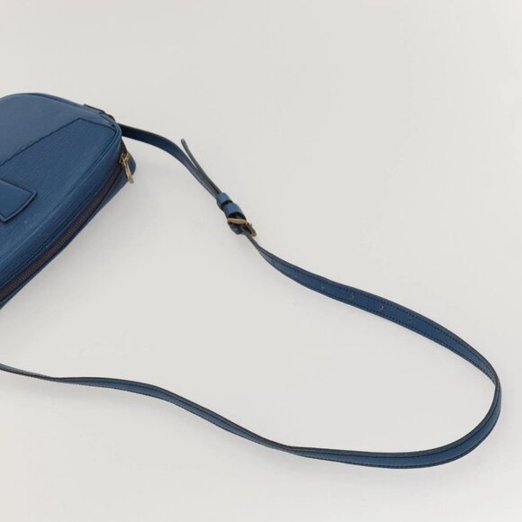 LOUIS VUITTON Epi June Feuille Shoulder Bag Blue - Picture 6 of 16